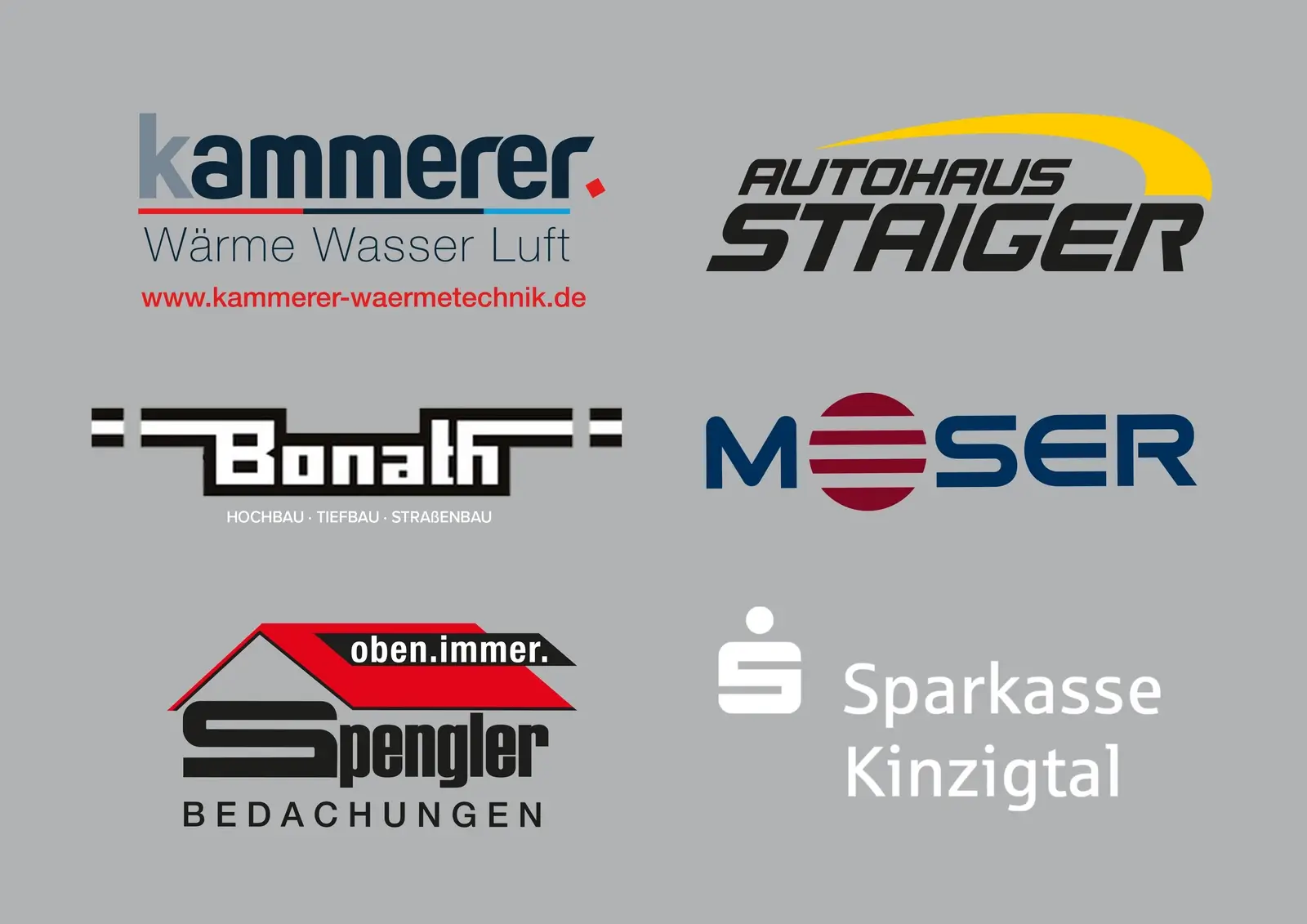 Logos der Partner des Fitness Turm Haslach